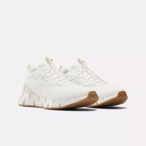 Reebok Women's Zig Dynamica STR Shoes Chalk / Alabaster / Ash New 9.5